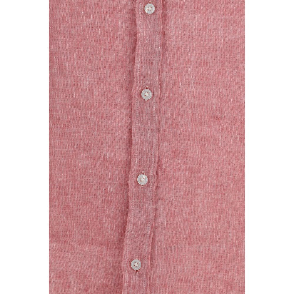 Hugo Boss Black Multicolor Linen Shirt - Elegance for Warm Seasons