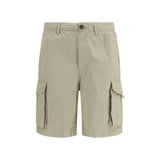 Sebago Northfield Beige Cotton Bermuda Shorts