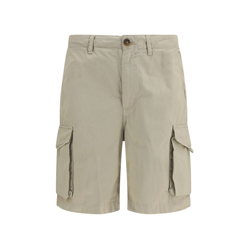 Sebago Northfield Beige Cotton Bermuda Shorts for Men