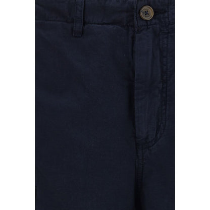 Sebago Blue Cotton Bermuda Shorts