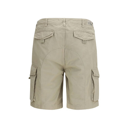 Sebago Beige Cotton Bermuda Shorts