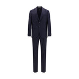 Hugo Boss Black Blue Wool Oves Aries Two-Piece Suit