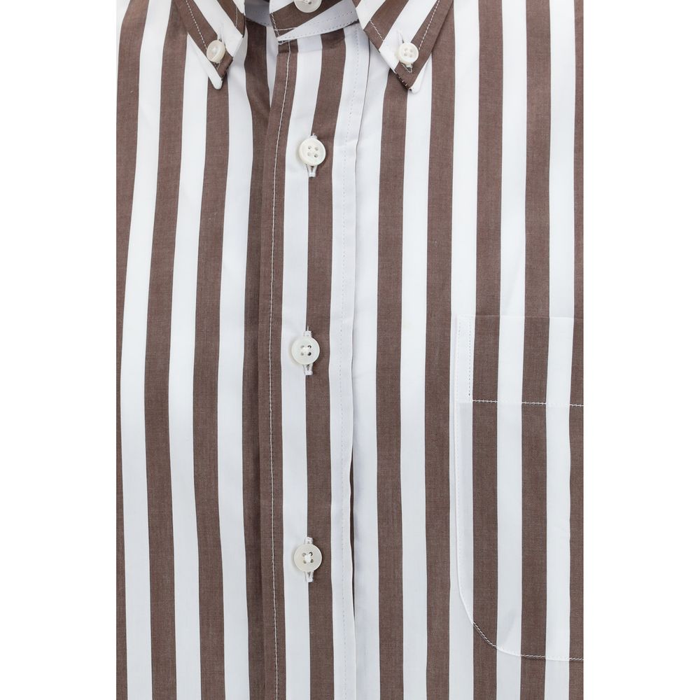 Chemise en Coton Marron Nezinscot de Sebago