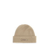 Burberry Beige Wool Oves Aries Beanie