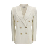 Givenchy White Wool Oves Aries Jacket