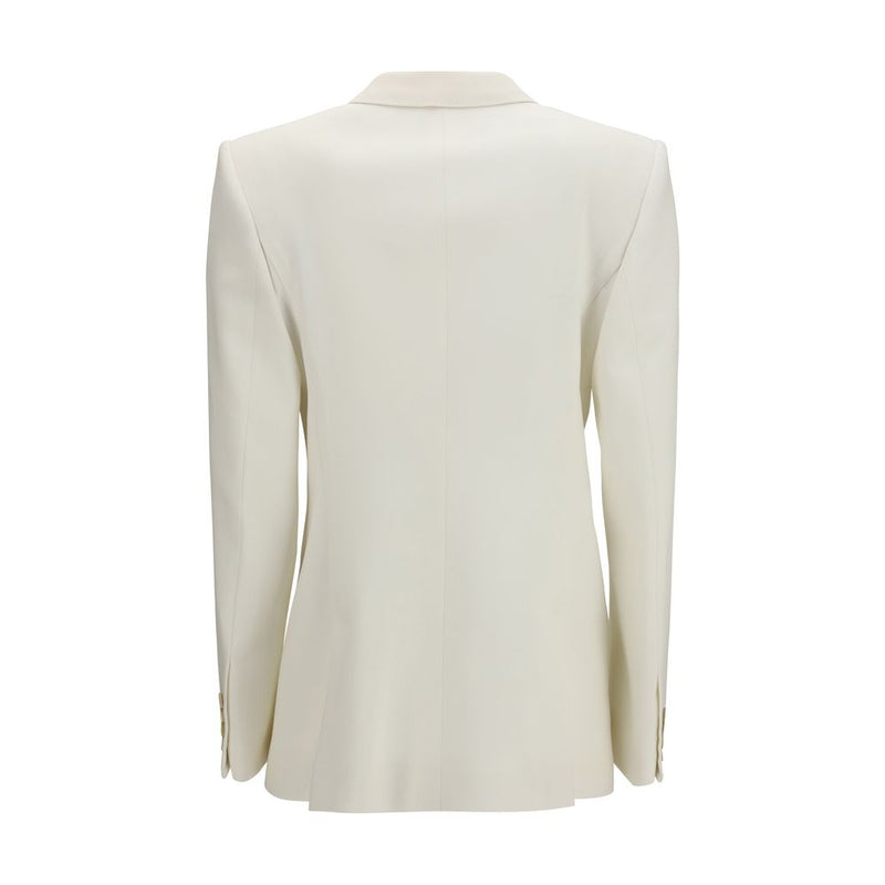 Givenchy White Wool Oves Aries Jacket