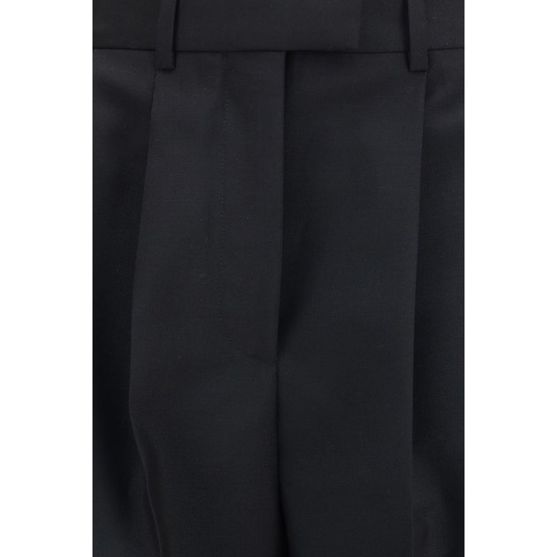 Givenchy Black Wool Oves Aries Dress Pants