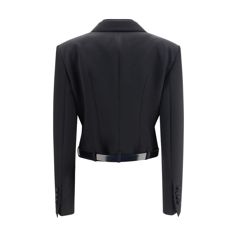 Dolce & Gabbana Black Wool Oves Aries Jacket