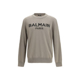 Balmain Bicolor Wool Oves Aries Sweatshirt