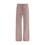 Dolce & Gabbana Brown Wool Oves Aries Joggers (Workout Pants)