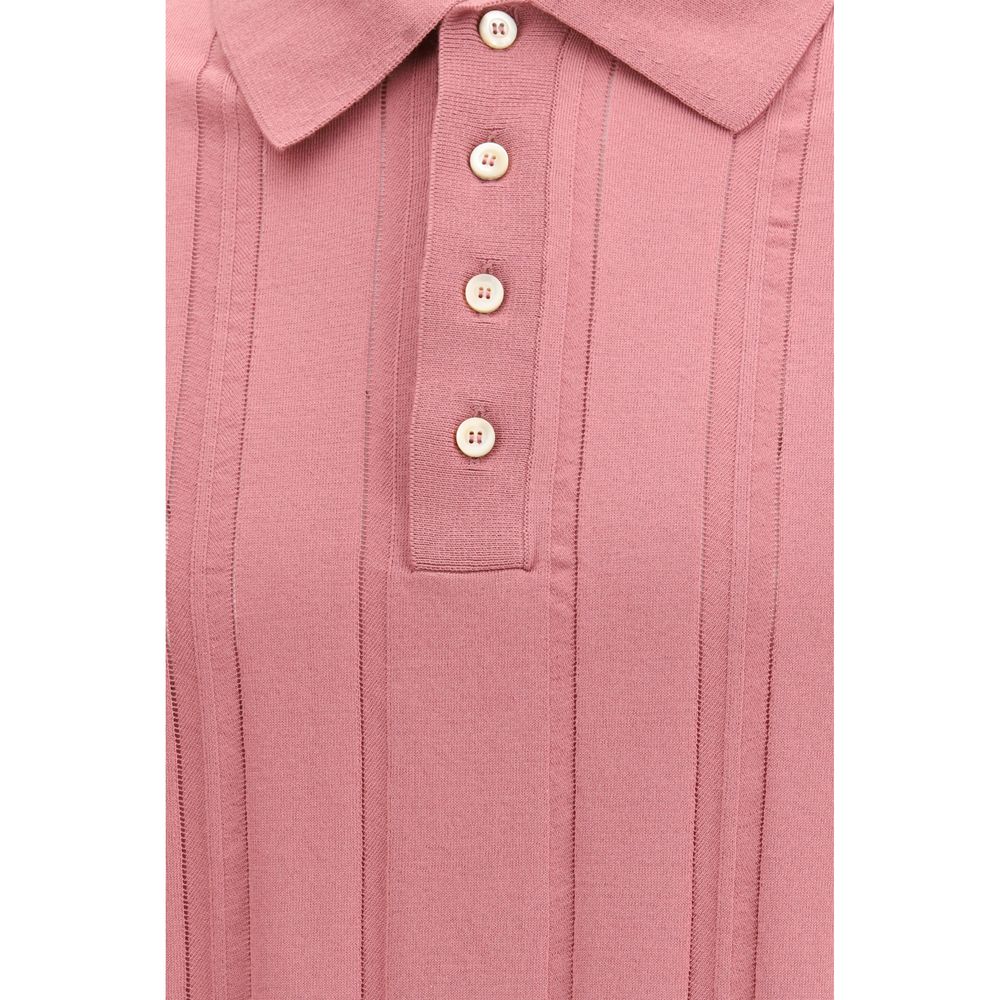 Polo Shirt en Coton Multicolore Piacenza Cashmere