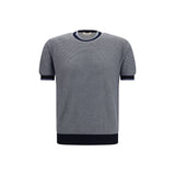 Polo en Coton Multicolore Piacenza Cashmere pour Homme