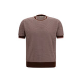 Polo Shirt en Coton Multicolore Piacenza Cashmere