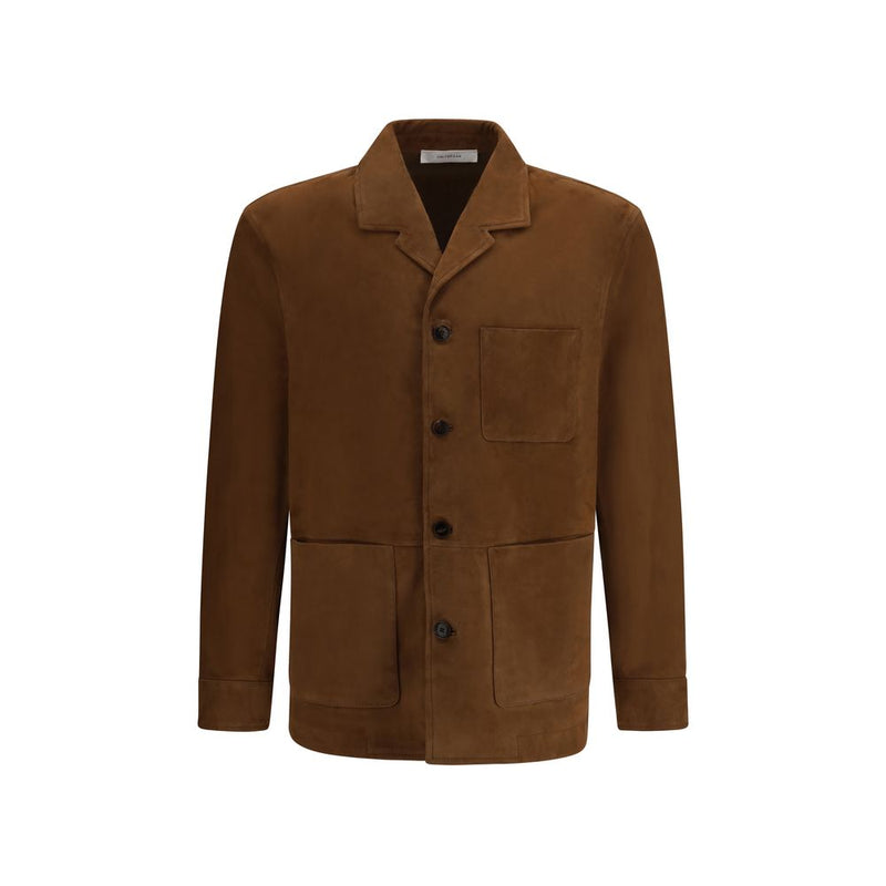 Umit Benan Brown Lamb Ovis Aries Jacket