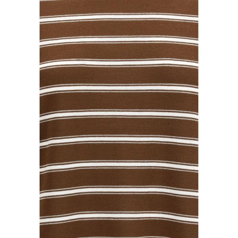 Brunello Cucinelli Beige Wool Oves Aries T-Shirt