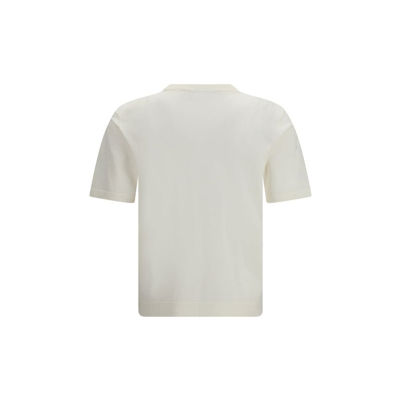 Piacenza Cashmere Blue Cotton Sweatshirt
