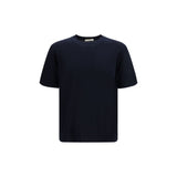 Piacenza Cashmere Blue Cotton T-Shirt - Essential Elegance