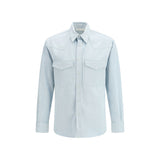 Umit Benan Blue Denim Shirt - Contemporary Western Style