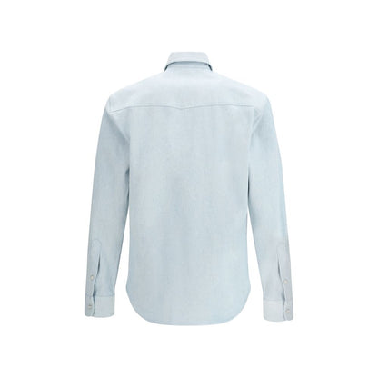 Umit Benan Blue Denim Shirt