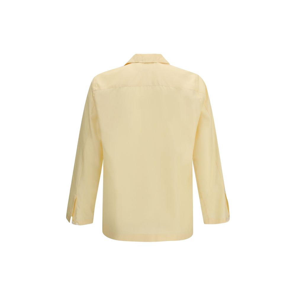Umit Benan Bicolor Silk Shirt - Élégance et Confort