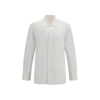 Umit Benan White Cotton Dress Shirt