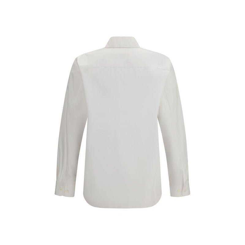 Umit Benan White Cotton Dress Shirt - Weekend Shirt
