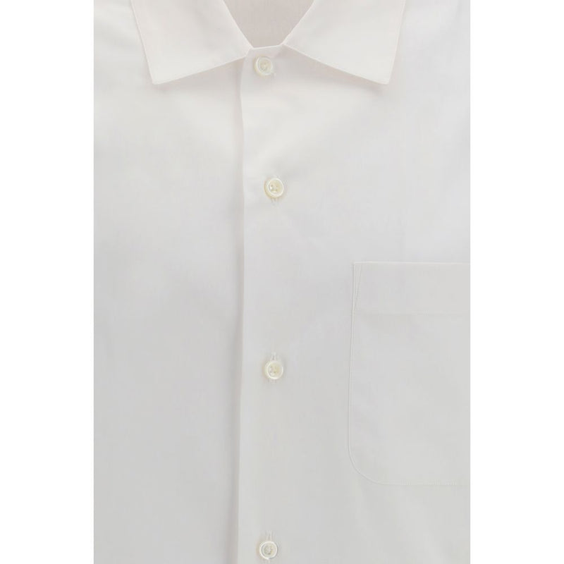 Umit Benan White Cotton Dress Shirt - Weekend Shirt