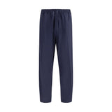 Umit Benan Julian Blue Cotton Casual Pants for Men