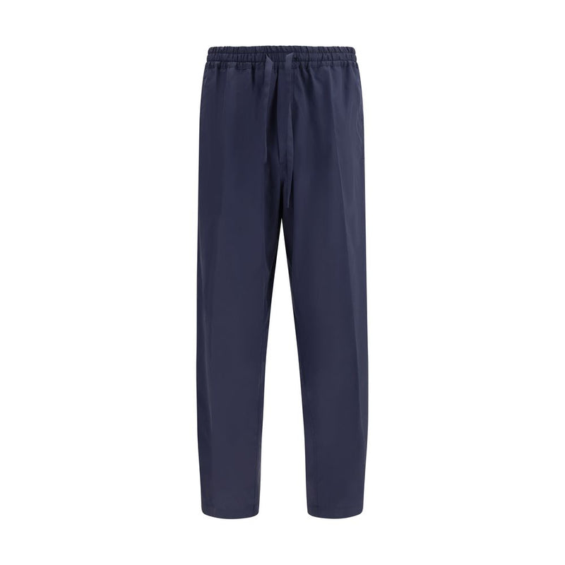 Umit Benan Julian Blue Cotton Casual Pants for Men