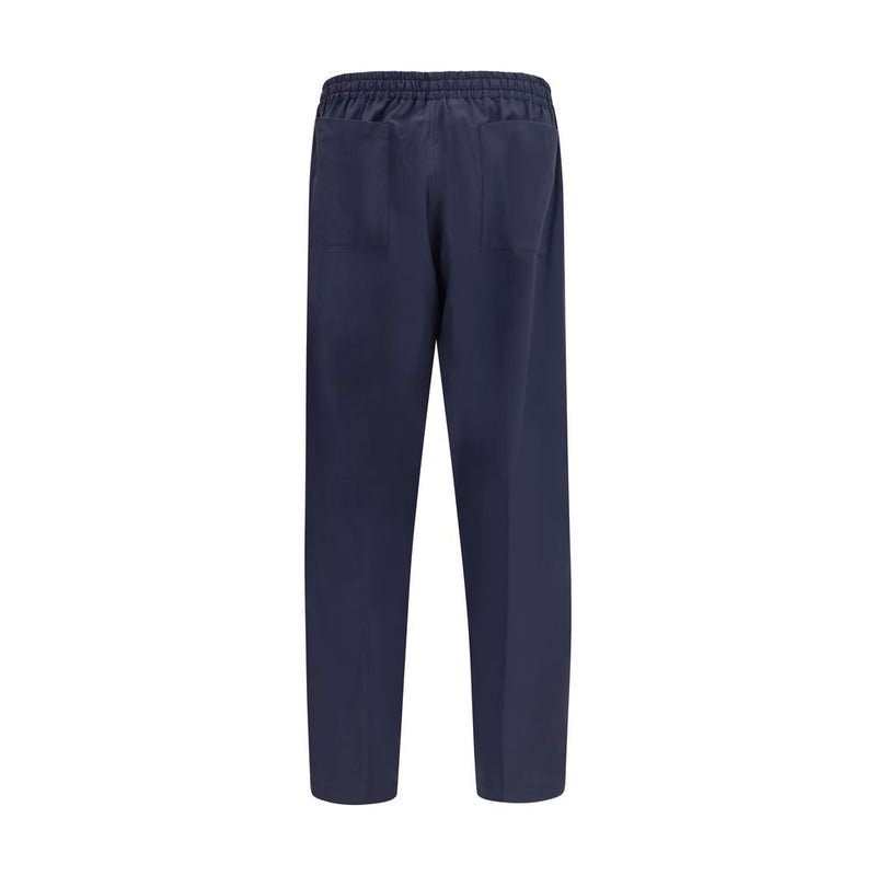 Umit Benan Julian Blue Cotton Casual Pants for Men