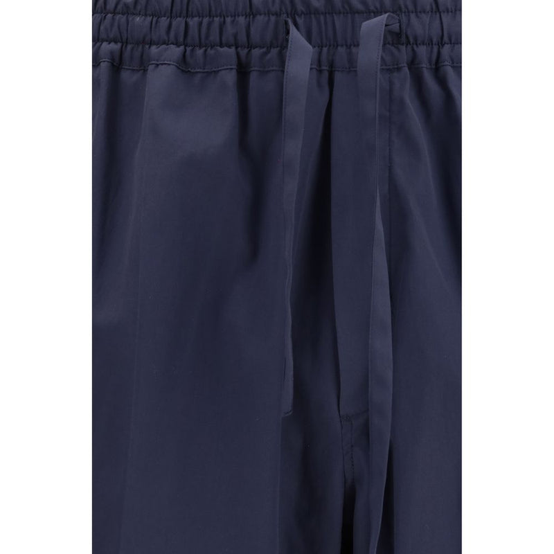 Umit Benan Julian Blue Cotton Casual Pants for Men
