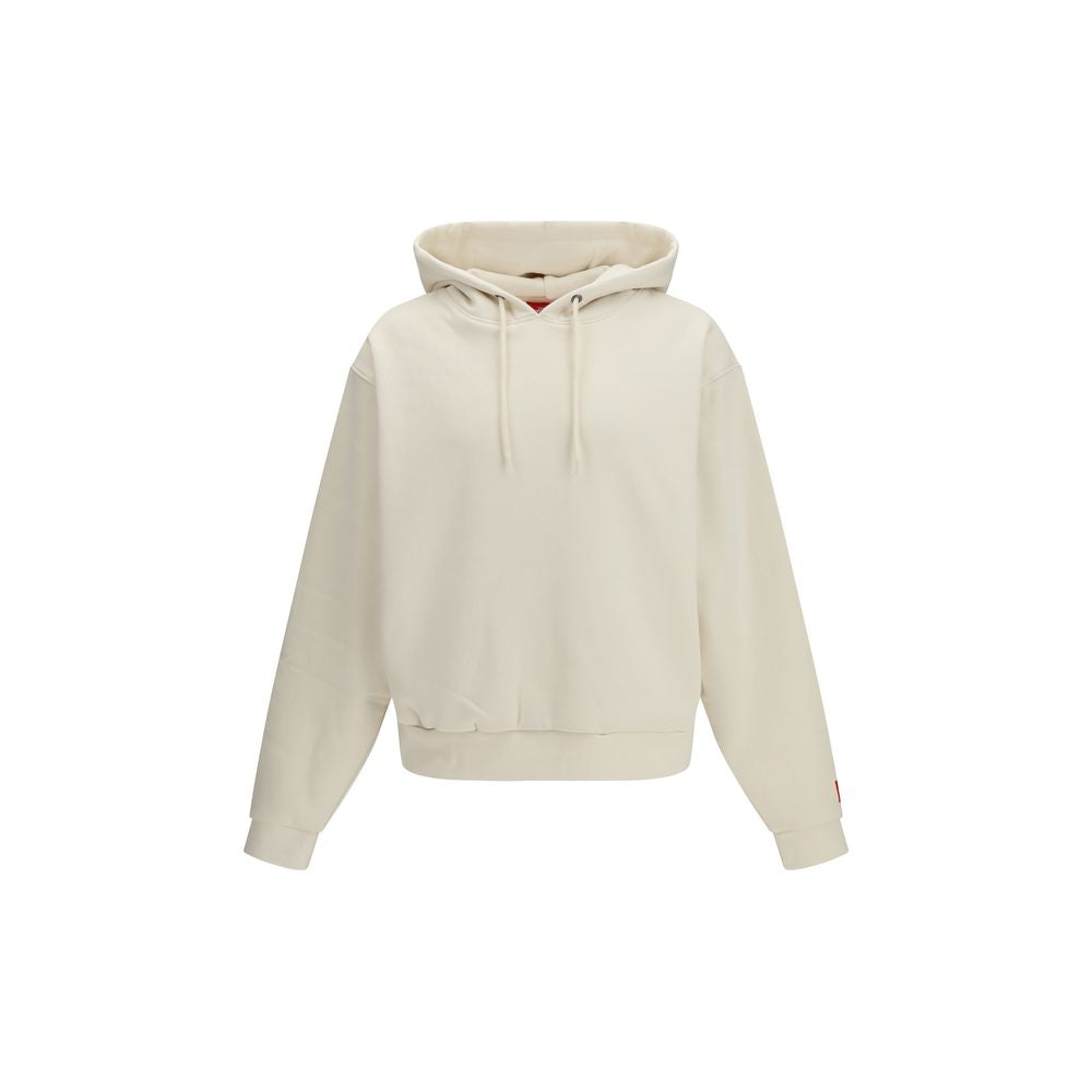 The North Face Red Box White Cotton Sweatshirt