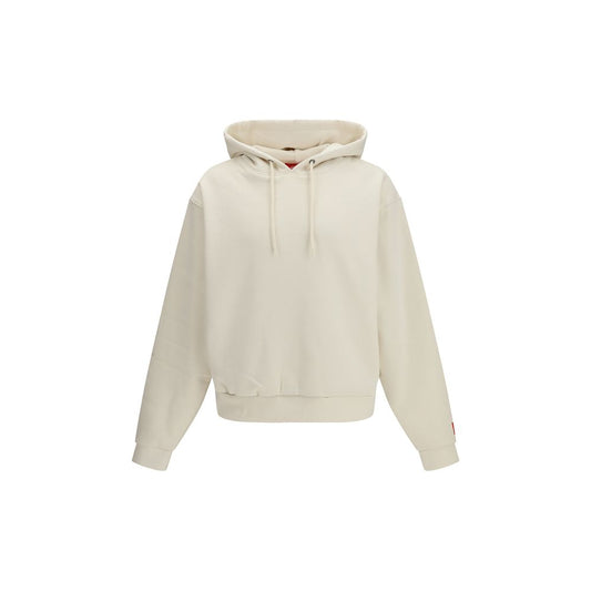 The North Face Red Box White Cotton Sweatshirt
