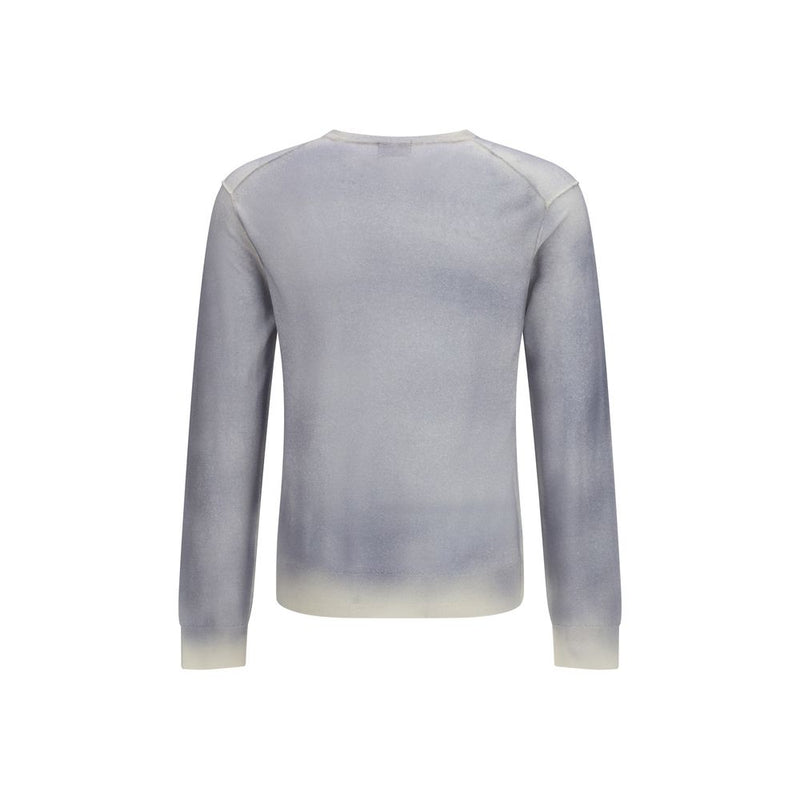 Aragona Cashmere Gray Wool Oves Aries Sweatshirt