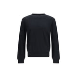 Aragona Cashmere Black Wool Oves Aries Sweatshirt