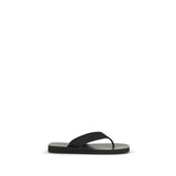 Senso Black Rubber Flip-Flop Sandals for Women
