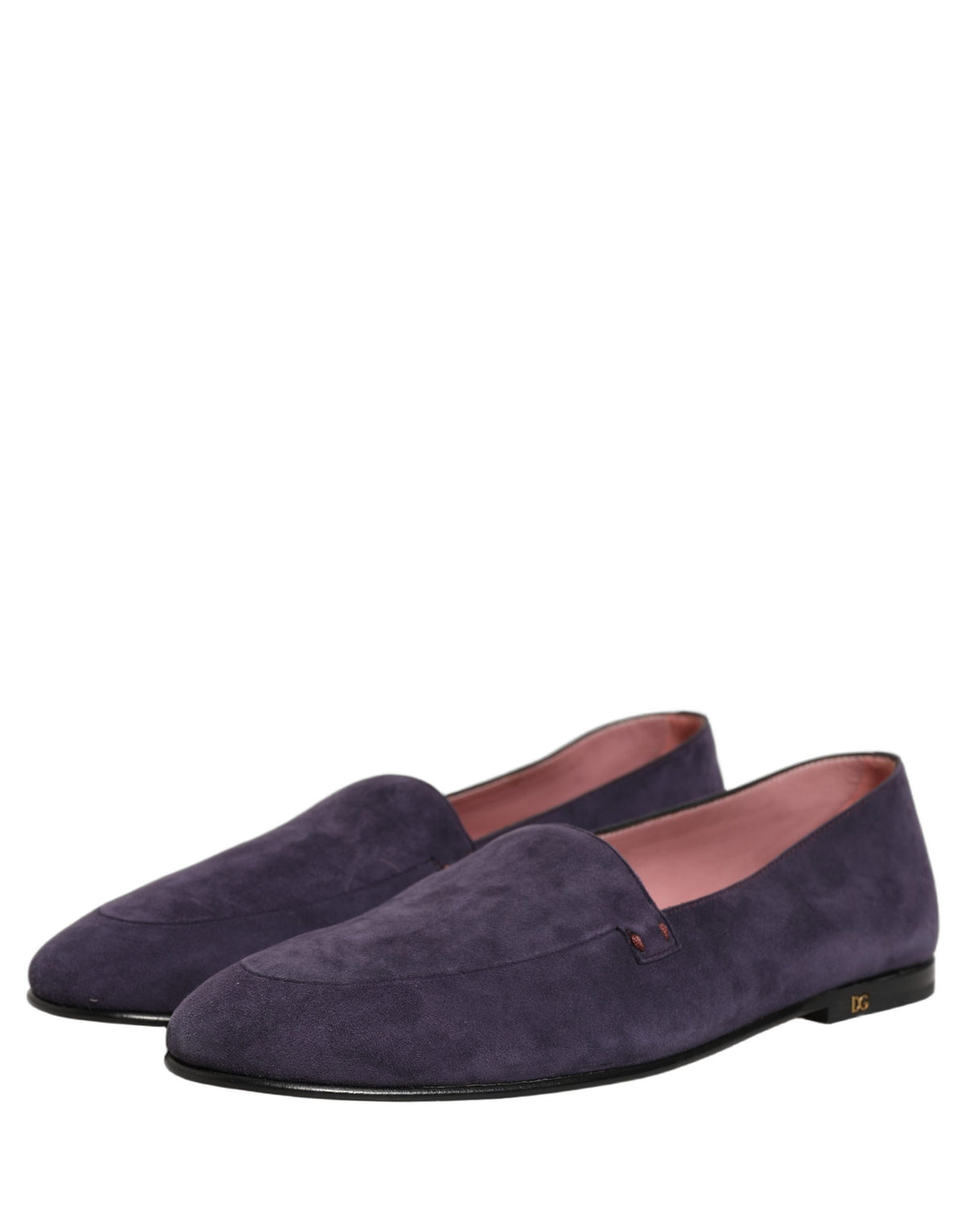 Mocassins pour homme Dolce & Gabbana en velours violet