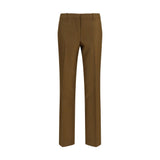 Burberry Brown Wool Oves Aries Dress Pants