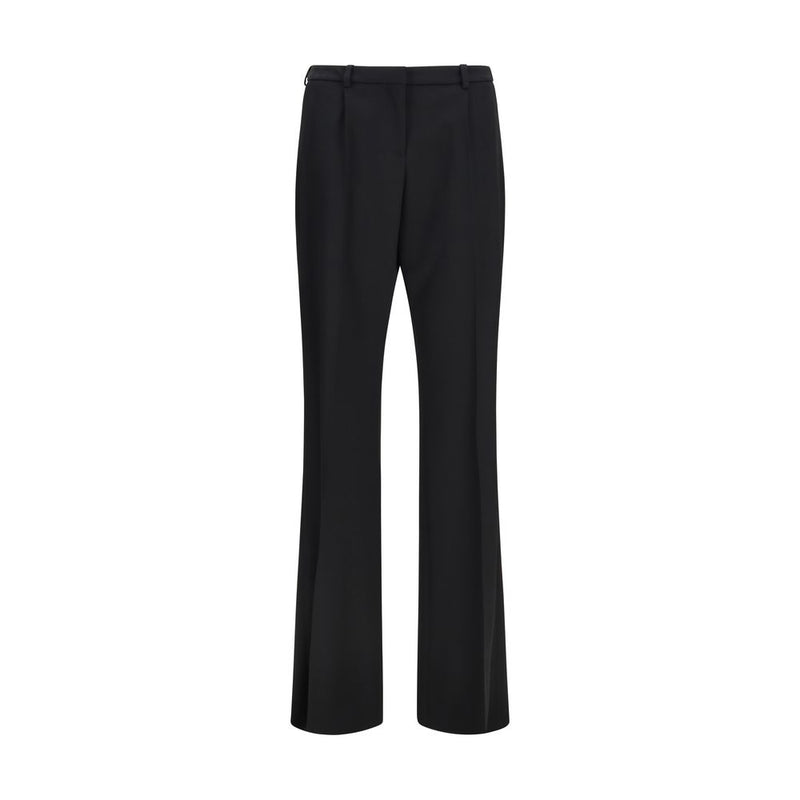 Balenciaga Black Wool Oves Aries Pants - Elegant Slim Fit
