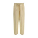 Umit Benan Bicolor Silk Pants - Luxurious Comfort