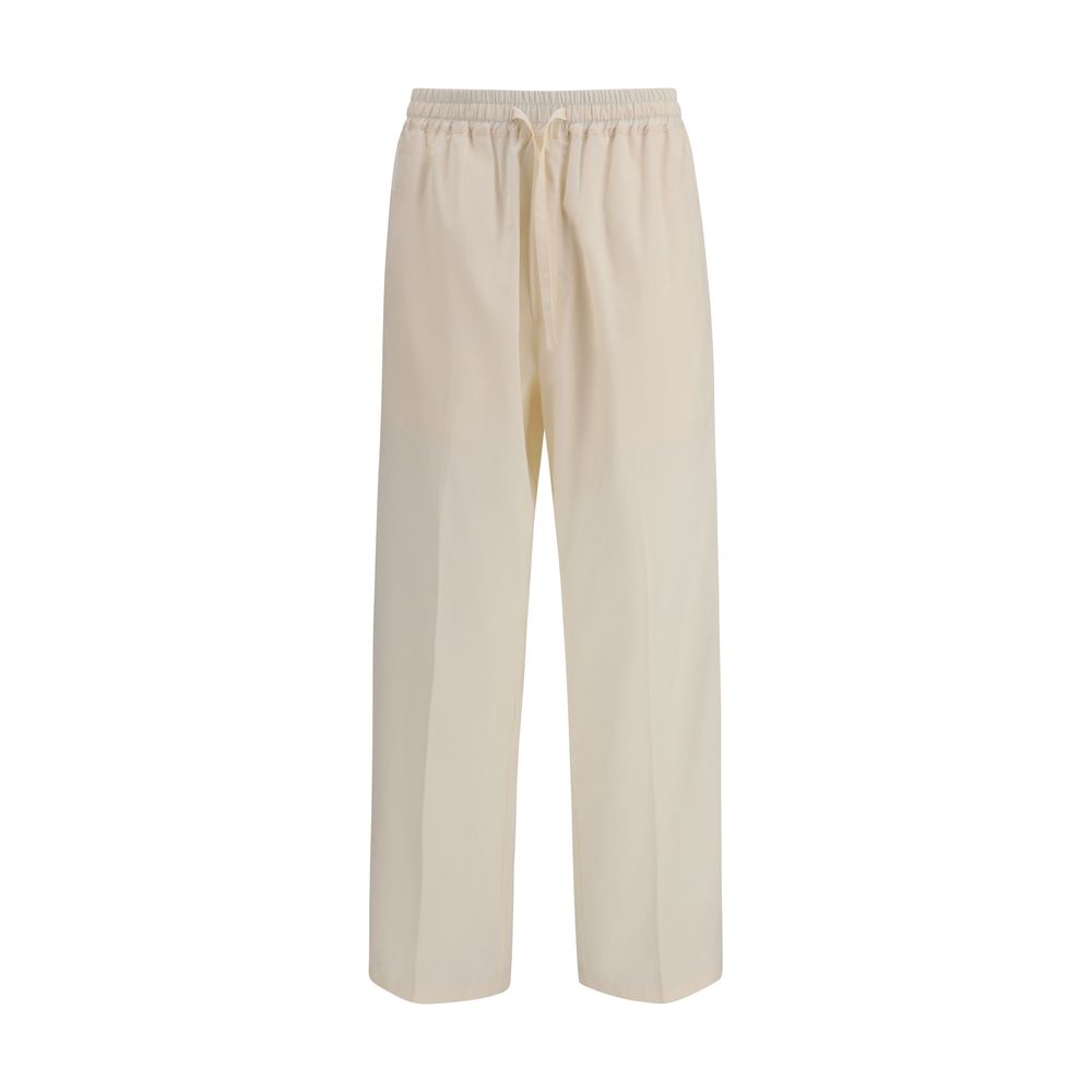 Umit Benan Julian Beige Cotton Casual Pants for Men