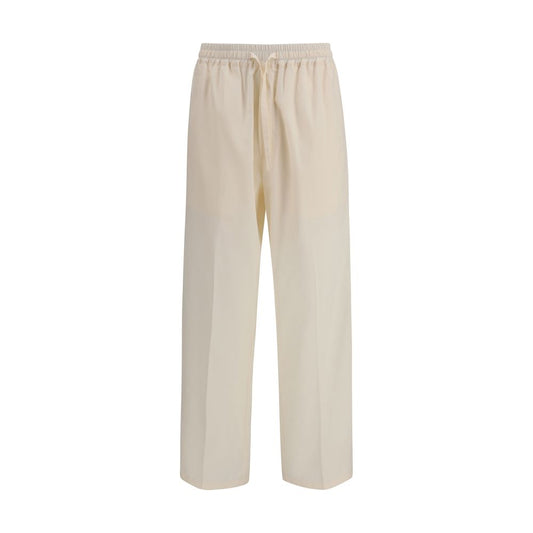 Umit Benan Julian Beige Cotton Casual Pants for Men