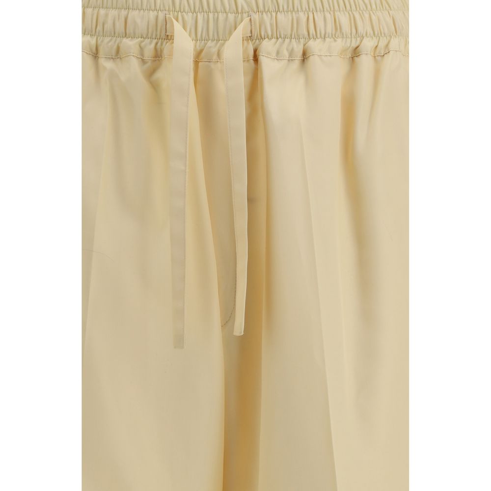 Umit Benan Bicolor Silk Pants - Luxurious Comfort