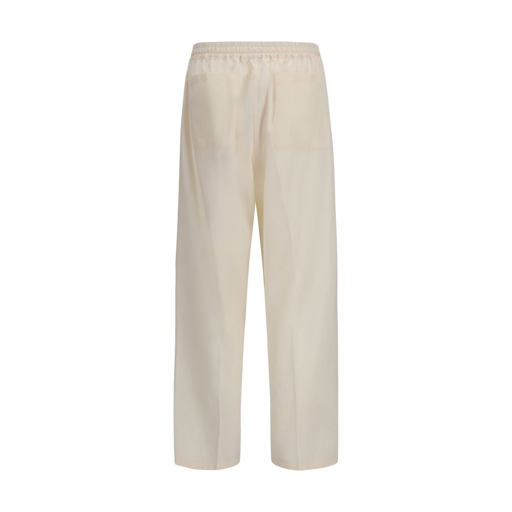 Umit Benan Julian Beige Cotton Casual Pants for Men