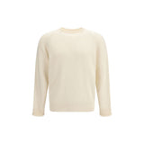 Umit Benan Beige Cotton Sweatshirt for Men