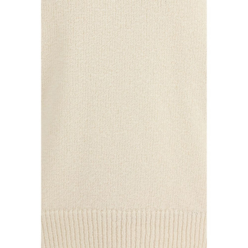 Umit Benan Beige Cotton Sweatshirt for Men