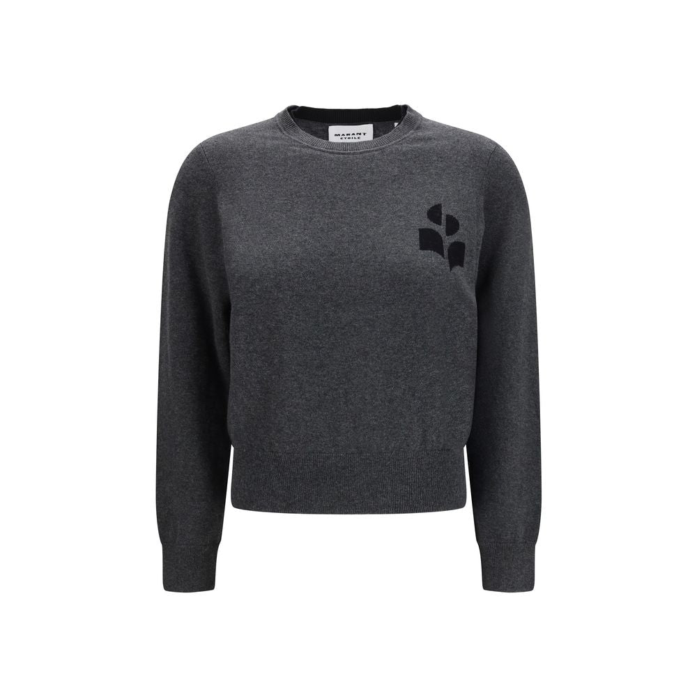 Marant Étoile Gray Wool Oves Aries Sweatshirt