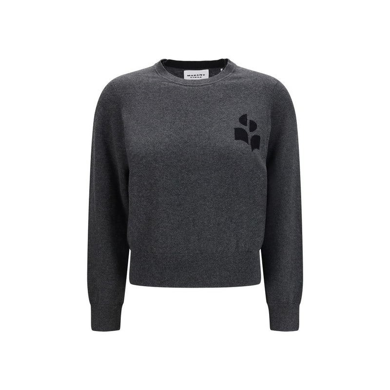 Marant Étoile Gray Wool Oves Aries Sweatshirt