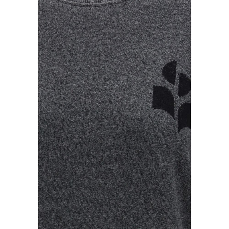 Marant Étoile Gray Wool Oves Aries Sweatshirt