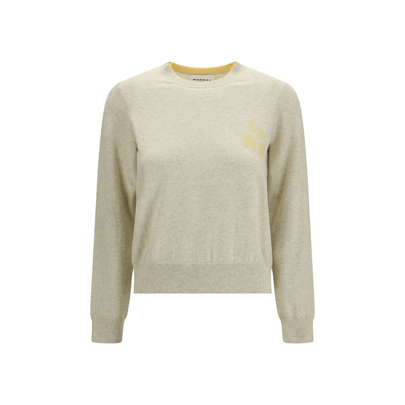 Marant Etoile Beige Wool Oves Aries Sweatshirt
